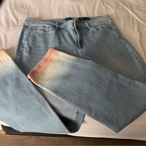 J. Jill Light Blue Ombre Jeans